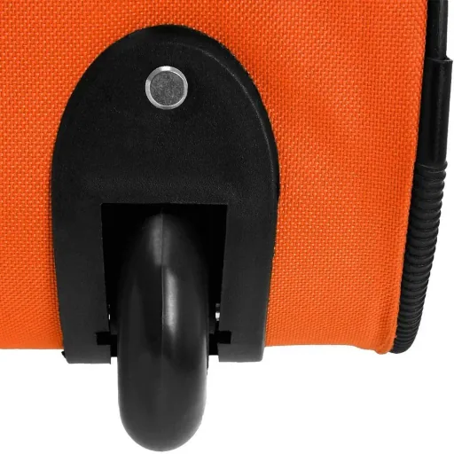 XXL Reisetasche mit Trolleyfunktion orange 160 L