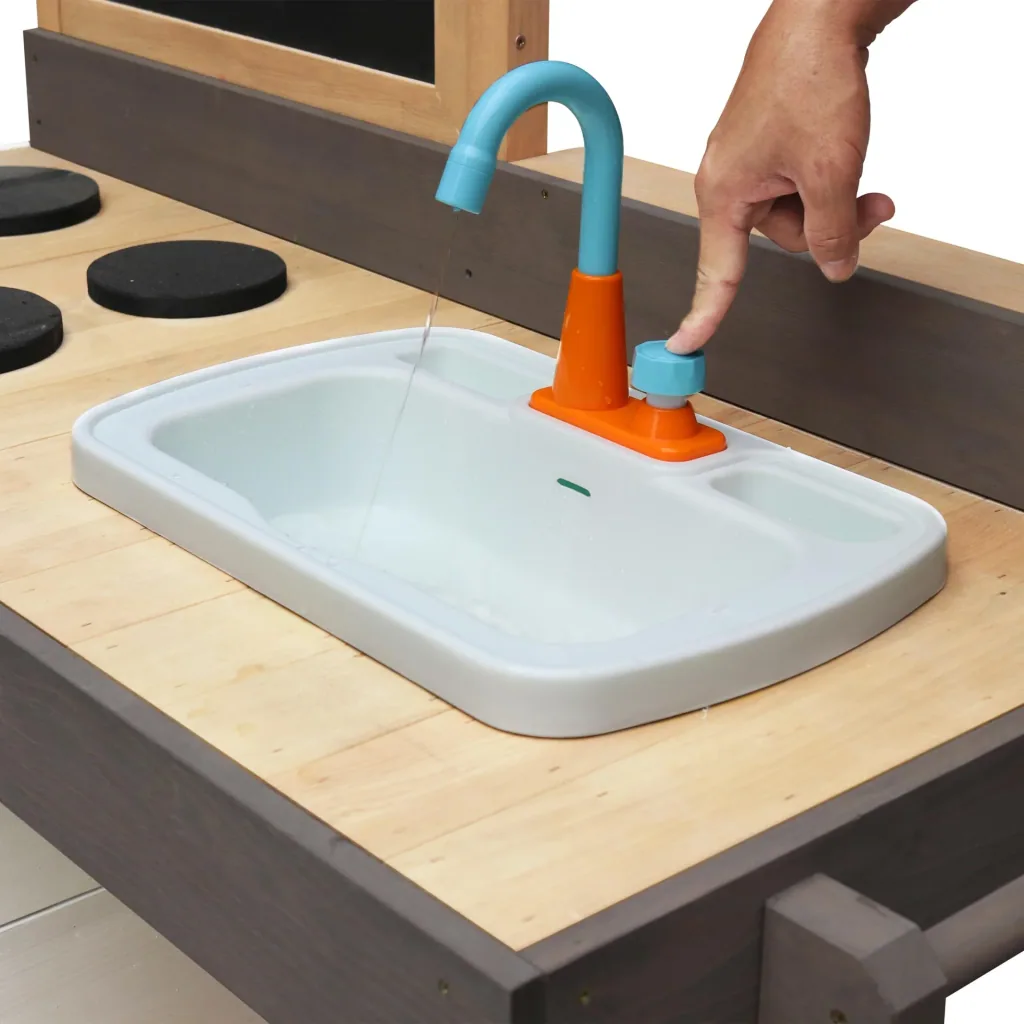 Rosa Sand & Wasser Spielküche Groß