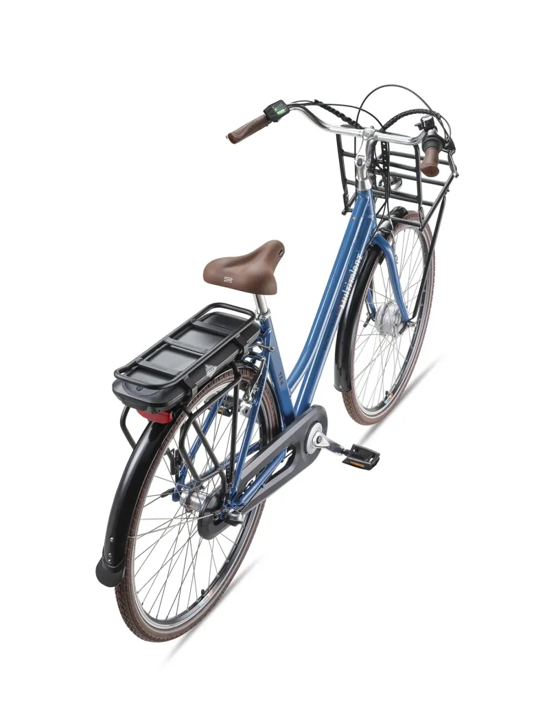 Unisex Alu-City E-Bike, 28 Zoll, 3-Gang Nabenschaltung, blau, RT530