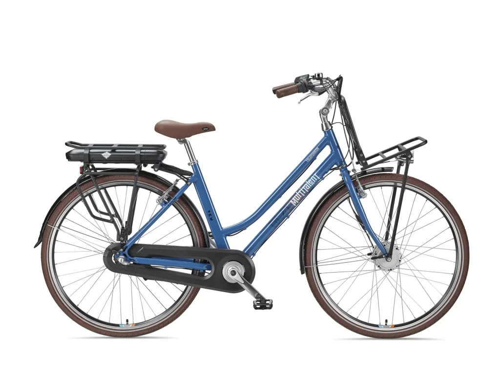 Unisex Alu-City E-Bike, 28 Zoll, 3-Gang Nabenschaltung, blau, RT530