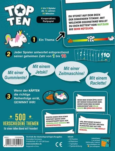 Top Ten - Partyspiel
