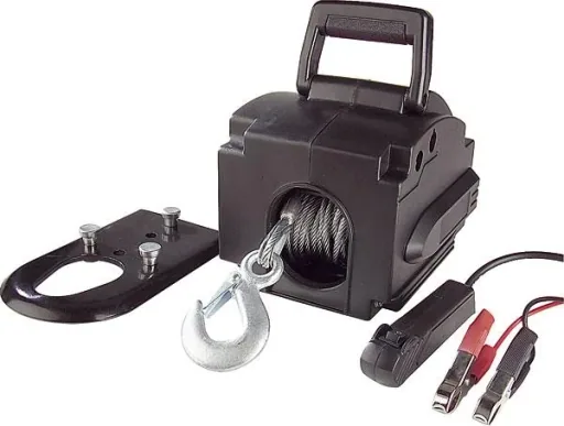 Motor Seilwinde, 12 Volt, tragbar
