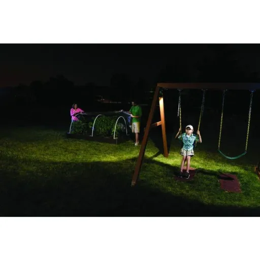 LED Mini Scheinwerfer braun mit Bewegungsmelder MB313 80 Lumen IP55