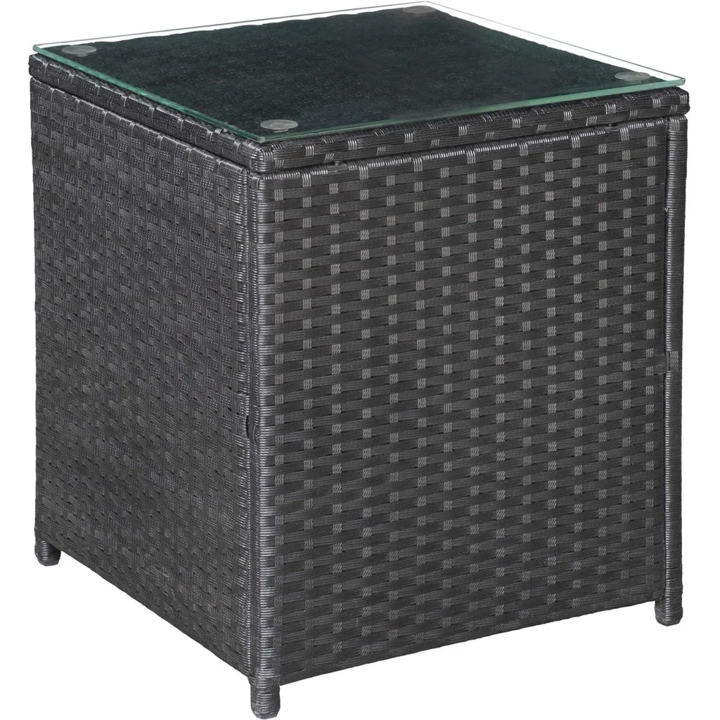 3-tlg, Polyrattan Gartengarnitur Gartenmöbel Garten-Set Sitzgruppe Loungeset inkl, Sitzkissen