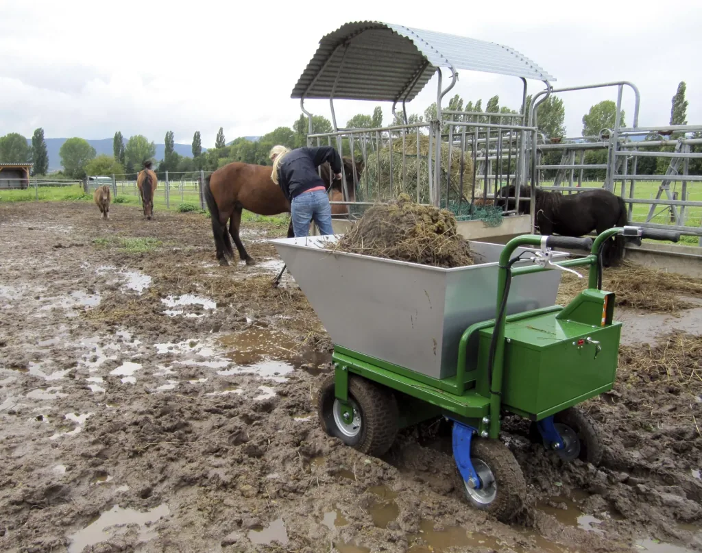 Elektroschubkarre Donkey XL-H mit Blei Akku
