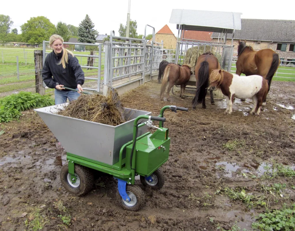 Elektroschubkarre Donkey XL-H mit Blei Akku