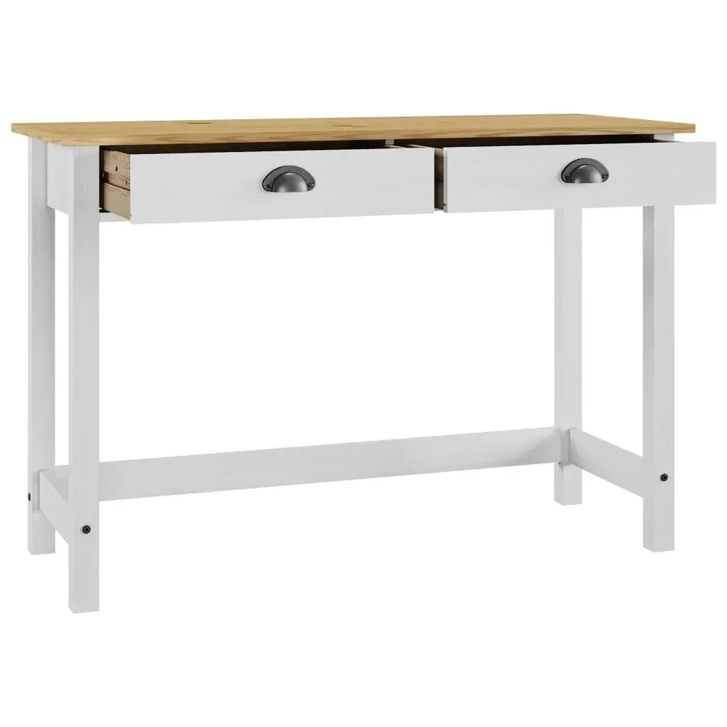 Wandtisch Hill Range mit 2 Schubladen 110x45x74 cm Kiefer
