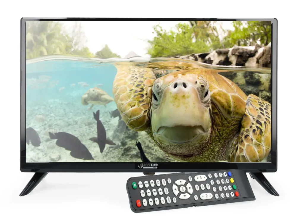 19 Zoll LED TV inkl. DVB-T Antenne, 12/24 und 230 Volt