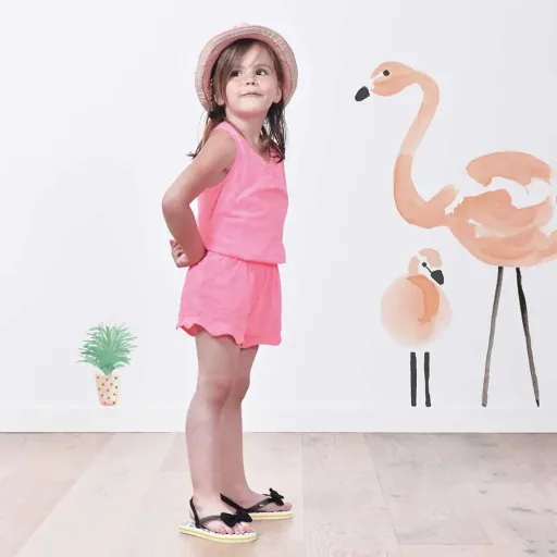 Lilipinso Wandsticker XL zwei Flamingos