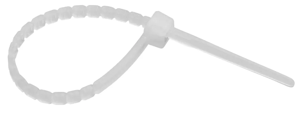 Kabelbinder zum Abdrehen "Twist Cable Ties", Weiß 200 x 4,6 mm