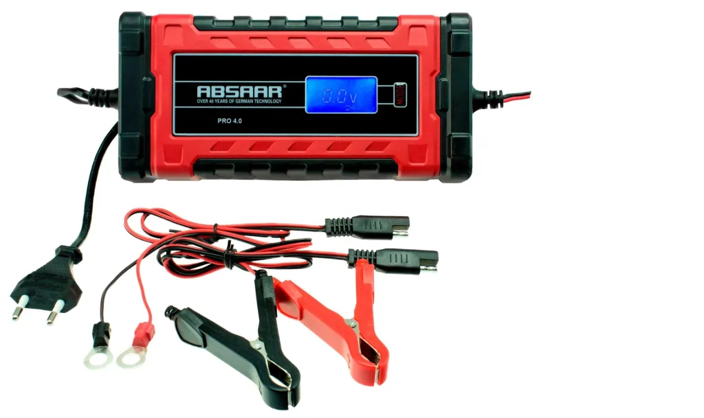 Pro Batterieladegerät 6/12 Volt - 4 Ampere - mikroprozessorgesteuert