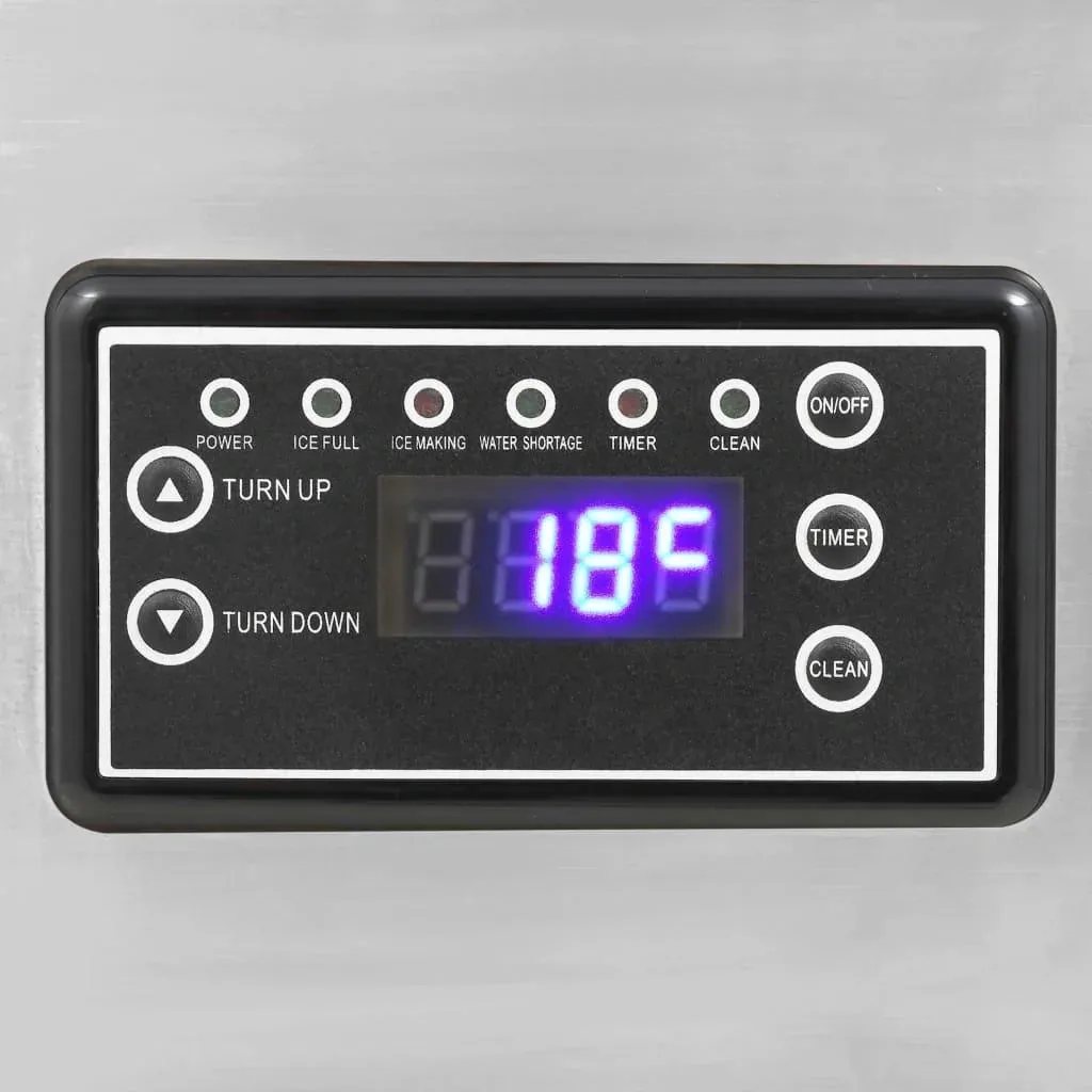 Eiswürfelbereiter 420 W 45 kg/24 h schwarz