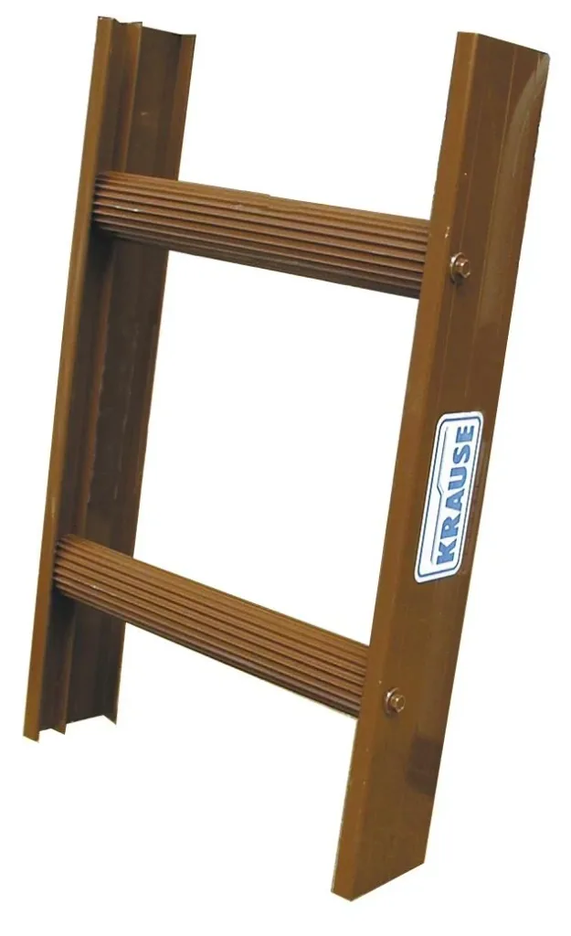 Dachleiter, 10 Sprossen, Holz - Breite 37 cm, Länge 280 cm