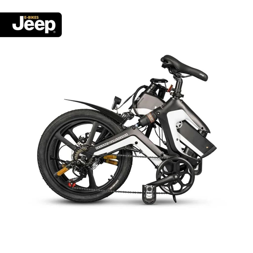 Unisex Fold E-Bike, 20 Zoll Laufräder, 7-Gang Kettenschaltung, black, FFR 7050