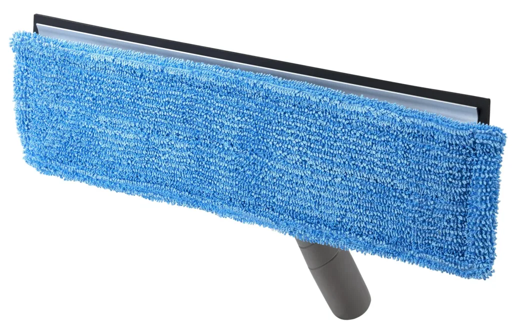 Fensterwischer-Aufsatz mit Mikrofaser-Mopp