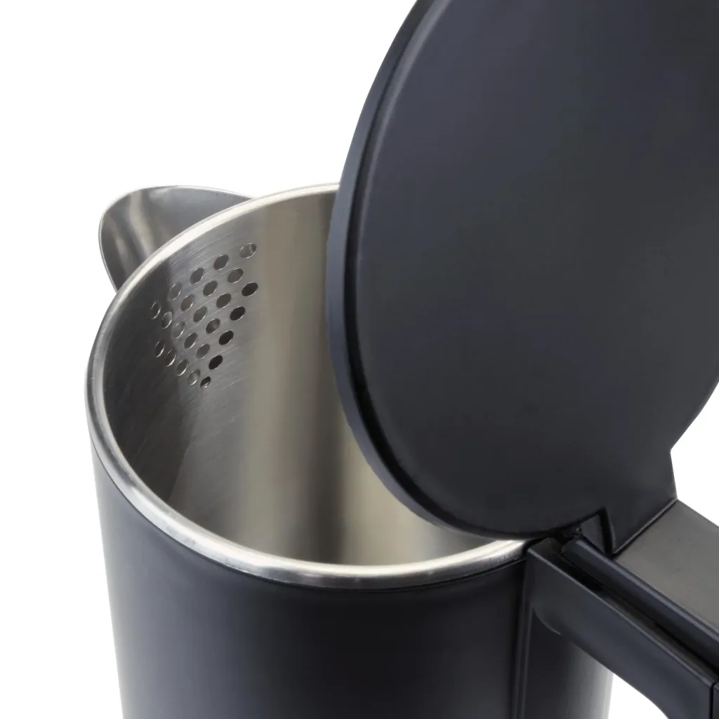 Wasserkocher, 1L, Schwarz, CoolTouch