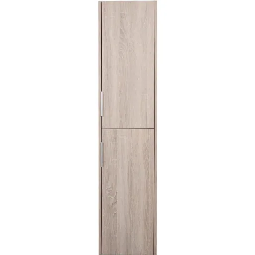 Bolo Bade Hoher Schrank Knock down li/rechts 160x35x35 l-Eiche