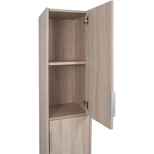 Bolo Bade Hoher Schrank Knock down li/rechts 160x35x35 l-Eiche