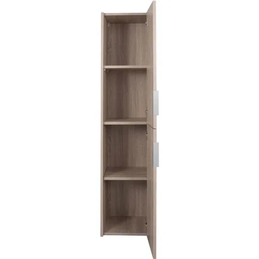 Bolo Bade Hoher Schrank Knock down li/rechts 160x35x35 l-Eiche