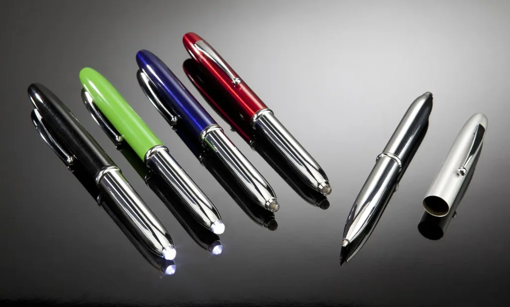 LED Kugelschreiber, 5er Set
