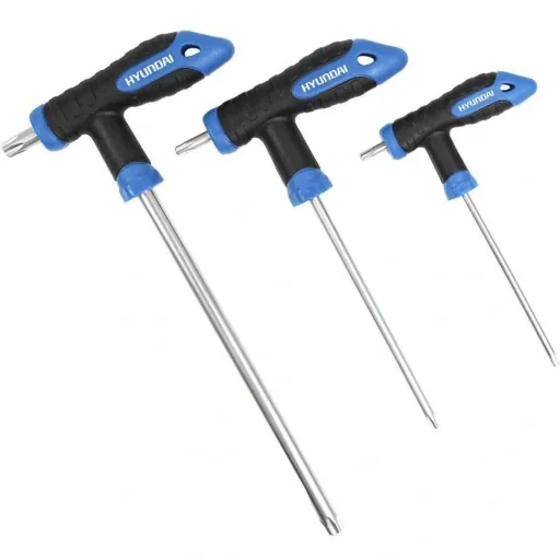 16dlg T-Griff Sechskant- und Torxschlüssel-Set