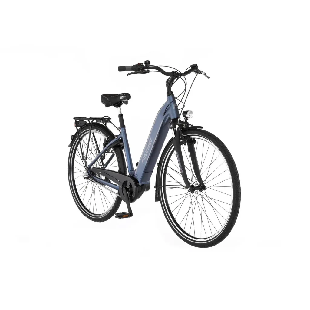 Unisex E-Bike City, 28 Zoll, Rahmengröße 41 cm, 3-Gang Nabenschaltung, saphirblau matt, CITA 2.1i