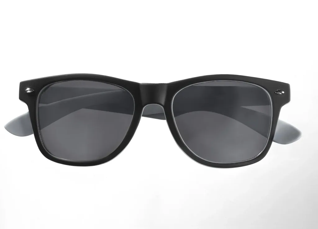 Sonnenbrillen im Doppelpack, schwarz mit grau + schwarz mit blau