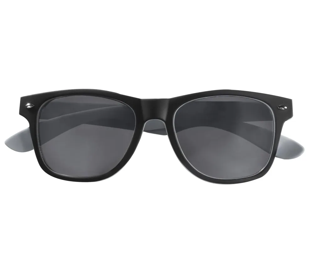 Sonnenbrillen im Doppelpack, schwarz mit grau + schwarz mit blau
