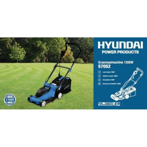 Elektrischer Rasenmäher 1200W 32cm 32cm
