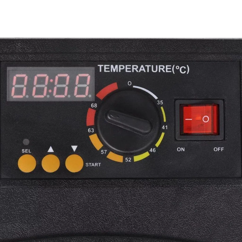 Speisetrockner mit 10 Tabletts quadratisch