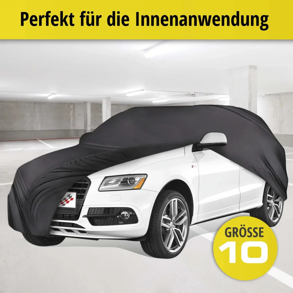 Autoabdeckplane indoor soft - Größe 10 - 531x590x155cm - PES - Elasthan