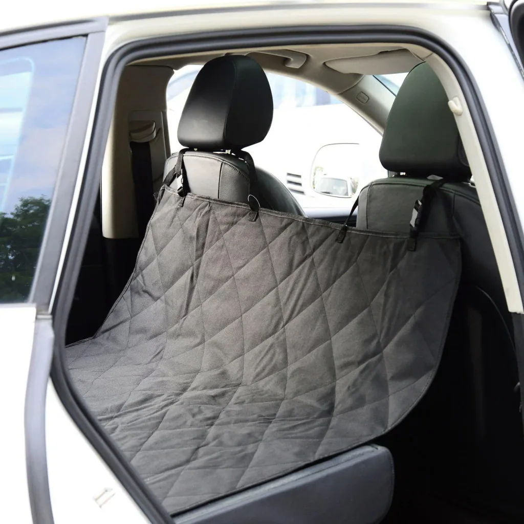 Hundedecke Auto Kofferraumdecke Schwarz 198 x 107 cm