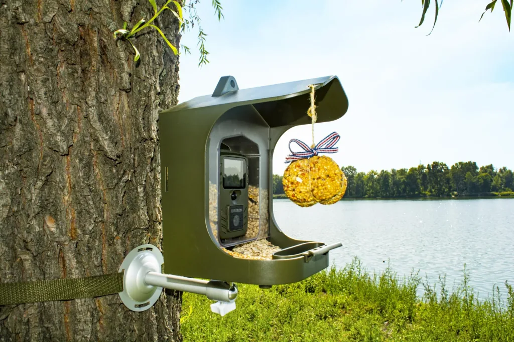 Full HD Kamera für Vögel- und Kleintierbeobachtung mit PIR Sensor, Mikrofon und Lautsprecher