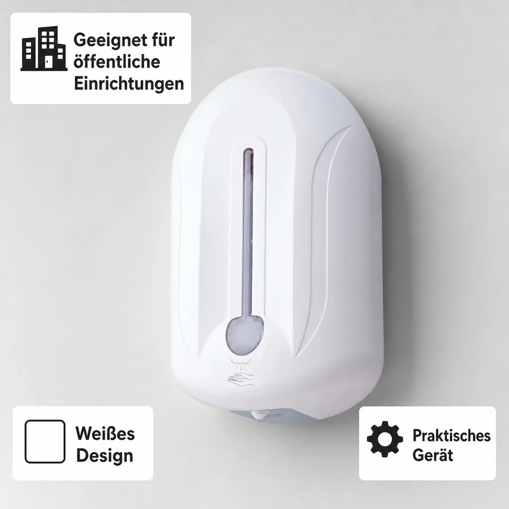 Desinfektionsspender, Desinfektionsmittelspender sensor - Saro, Merit, weiß