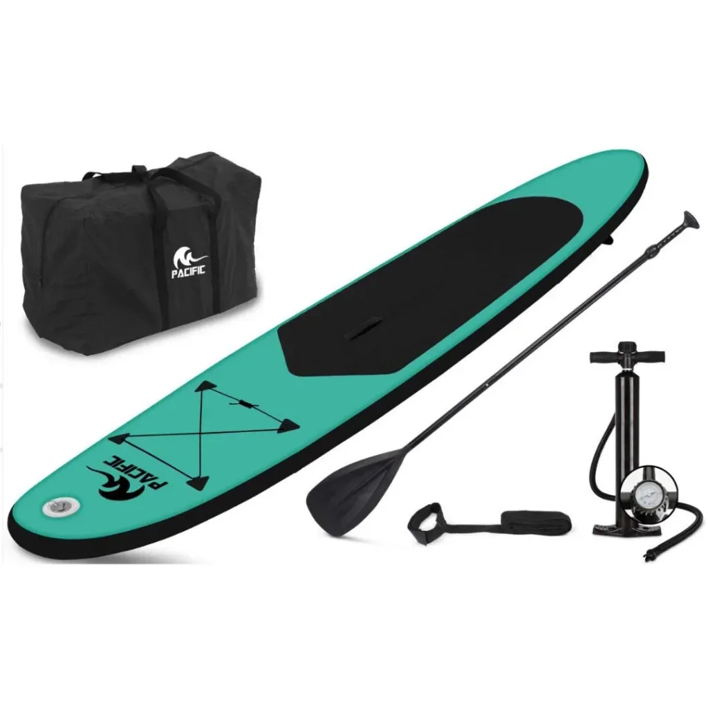 Pacific Ocean Green Sup Board mit FREE SUP Chair- Special Edition - 285 cm - 6 Stück- Grün - bis zu 100kg