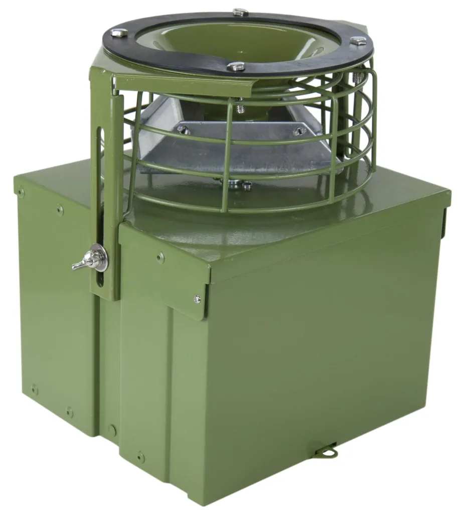 Futterautomat Pro 12V inkl. Vorratsbehälter und Solar Ladegerät
