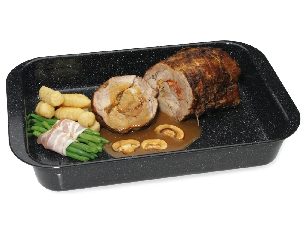 Bräter "Emaille" inklusive Rezeptbuch