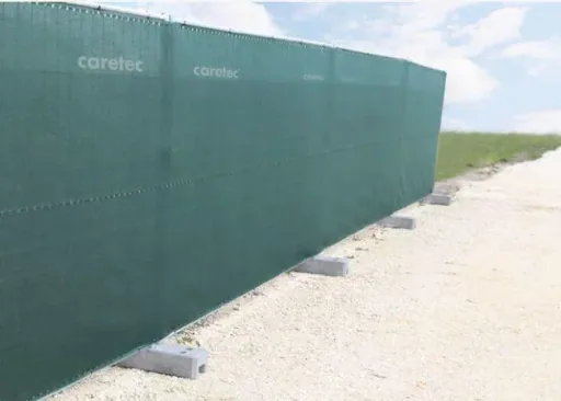 caretec Sichtschutzgewebe, 2 x 50 m