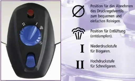 Schnellkochtopf-Set „Biostar“, Edelstahl, 6-teilig