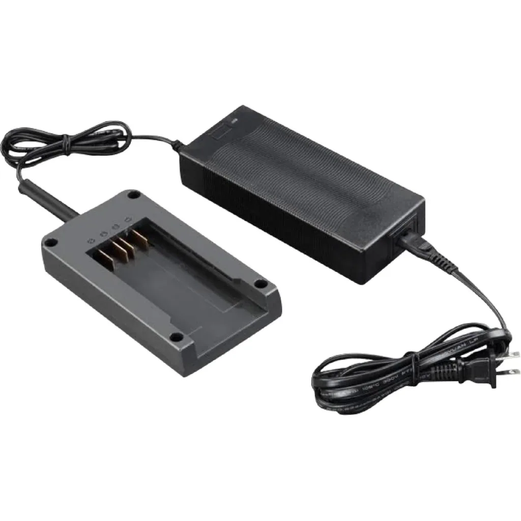 Akkukettensägen-Set 40 V (5,0 Ah Li-Ion-Akku + Standard-Ladegerät)
