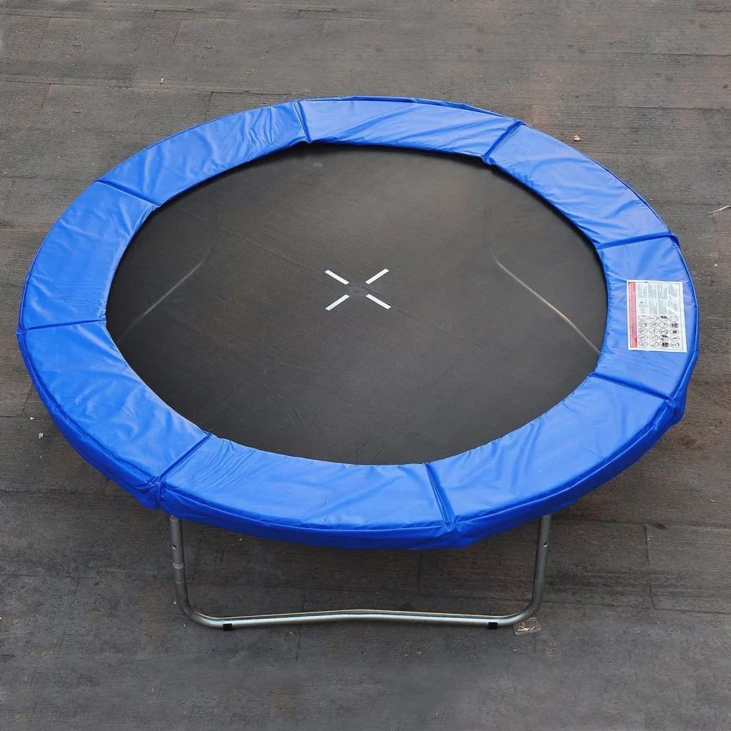 Trampolin Randabdeckung 366cm witterungsbeständig PVC PE Blau