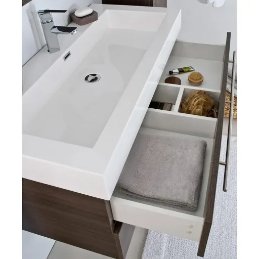 Badezimmermöbel Force 100 cm - Gris