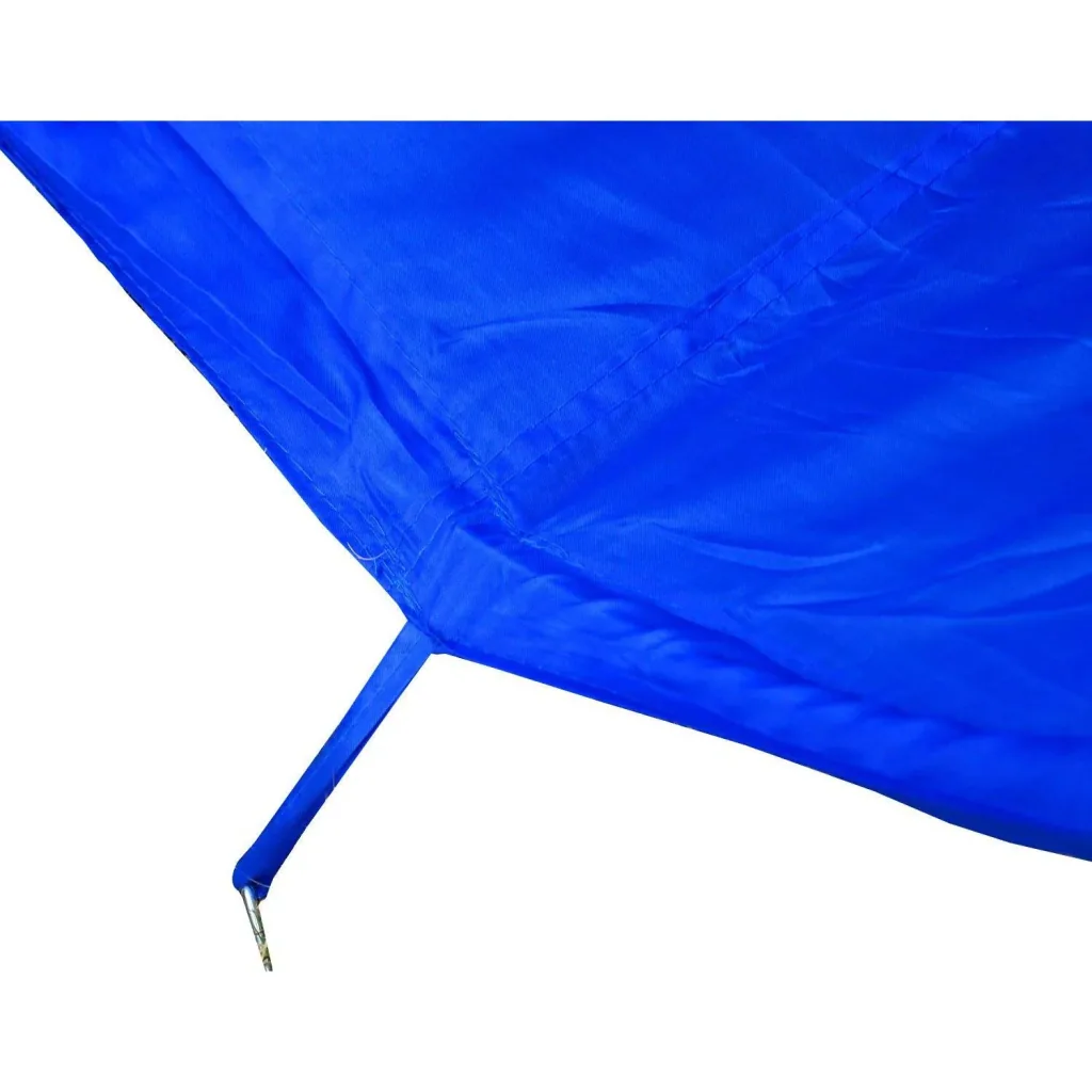 Hund Agility Set/Slalom Tunnel Hürde inkl. Tragetasche Blau/Gelb