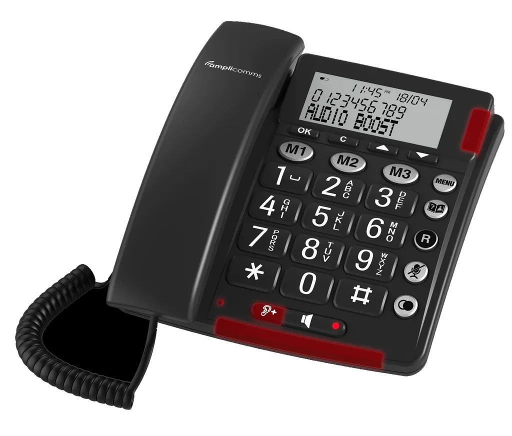 Großtastentelefon mit SOS Sender