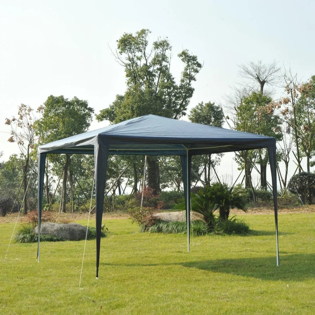 Pavillon Partyzelt 3x3m blau