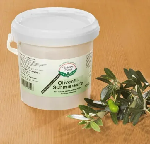 Olivenöl Schmierseife 1 kg - universell einsetzbar & sehr ergiebig