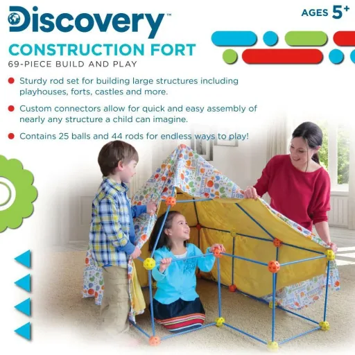 Discovery Kinderbaukasten - Zelt - Fort - 69-teilig