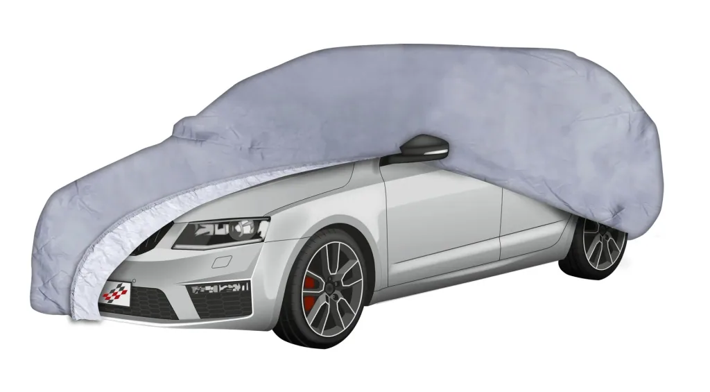 Autoabdeckplane all weather - Größe 7 - 488x176x148cm - PVC beschichtet