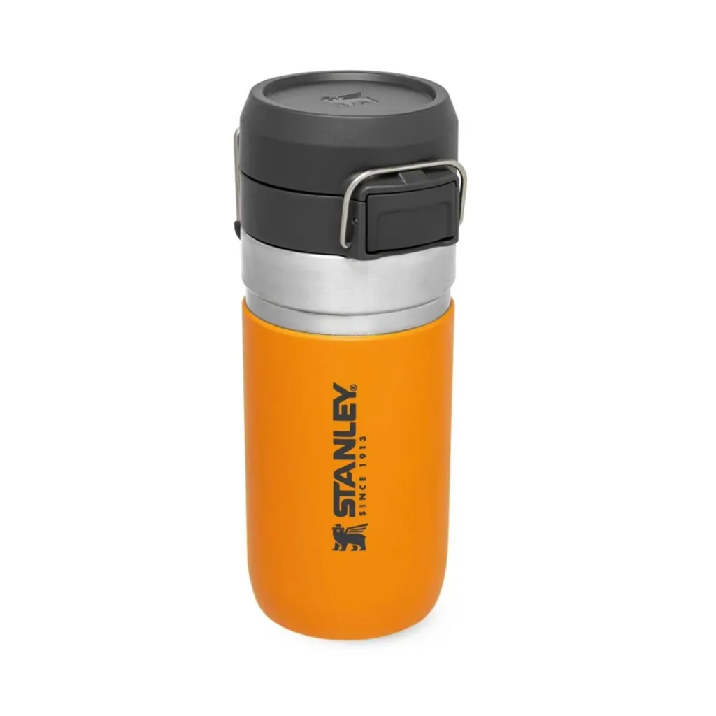 Quick Flip Water Bottle 0,47 l, Saffron, Vakuumisolierung, Sicherheitsverschluss