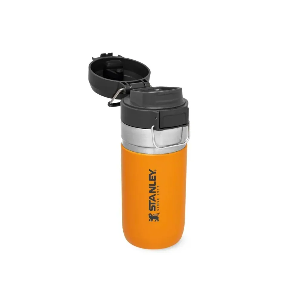 Quick Flip Water Bottle 0,47 l, Saffron, Vakuumisolierung, Sicherheitsverschluss
